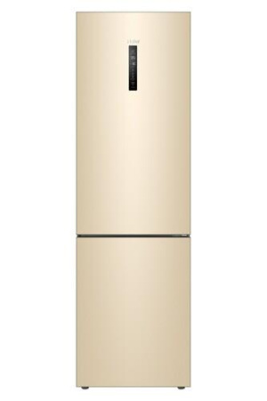 Холодильник с морозильником   Haier C4F640CGGU1 золотистый