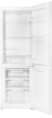 Холодильник с морозильником   MAUNFELD MFF170W белый