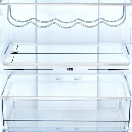 Холодильник с морозильником   Haier C2F636CXMVU1 серебристый