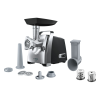 Мясорубка Bosch MFW67440 черный/серебристый