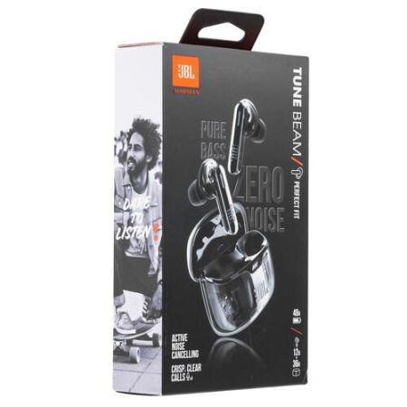 Наушники TWS JBL Tune Beam  черный 2023