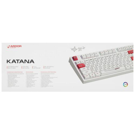 Клавиатура проводная + беспроводная ARDOR GAMING Katana