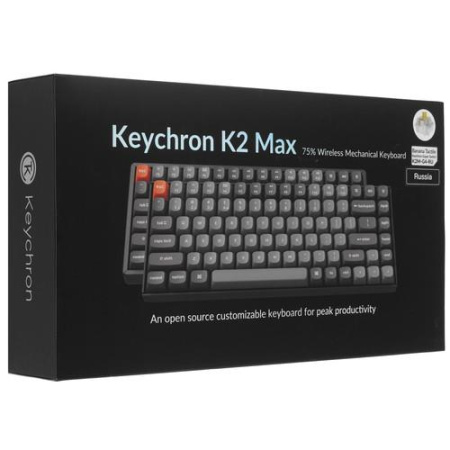 Клавиатура  проводная + беспроводная Keychron K2 Max