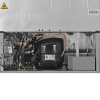 Холодильник с морозильником   Midea MDRB470MIE22OM черный