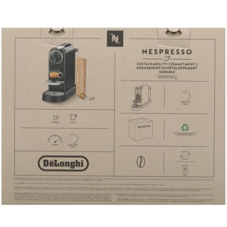 Кофемашина капсульная DeLonghi Citiz EN167.W