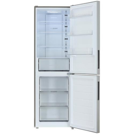 Холодильник с морозильником   Haier CBF530ASG серебристый