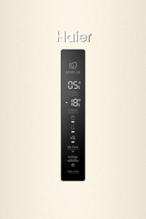 Холодильник с морозильником   Haier C4F640CCGU1 бежевый