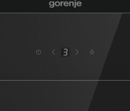 Вытяжка наклонная Gorenje WHI646E7B черный/черный