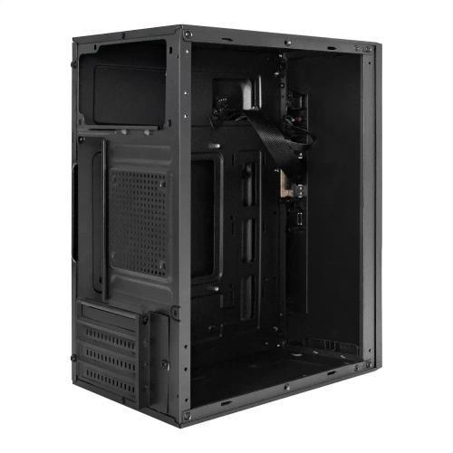 Корпус Exegate BAA-303-AAA450 (EX297998RUS) Minitower (mATX, БП AAA450 с вент. 8см, 2*USB, HD Audio, черный)