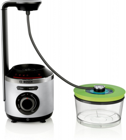 Блендер Bosch MMBV625M серебристый/черный