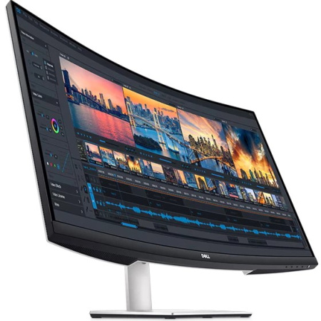 Монитор DELL S3221QSA черный