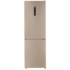 Холодильник с морозильником   Haier CEF535AGG золотистый