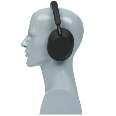Беспроводные/проводные наушники Sony WH-1000XM5 черный