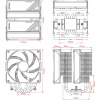 Кулер ID-Cooling Frozn A620 Black